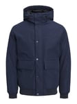 JACK & JONES Men's Jjchamp Bomber Jacket, Blazer Navy, M