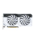 ASUS Dual -RTX4070S-O12G-WHITE NVIDIA GeForce RTX 4070 SUPER 12 Go GDDR6X