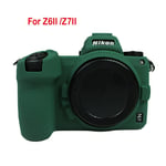 Étui en caoutchouc et silicone ultra léger pour appareil photo,coque de protection pour Nikon Z9,Z5,Z6,Z7,Z50,Z6II,Z7II - Type For Z6II Z7II Green