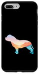 Coque pour iPhone 7 Plus/8 Plus Bully Dog Nature Randonnée Chien Sunrise Adventure