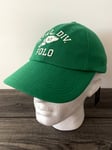 POLO RALPH LAUREN GREEN LOGO BASEBALL CAP BNWT