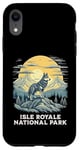 Coque pour iPhone XR Isle Royale National Park Grey Wolf Vacation Wildlife