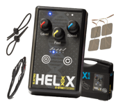 E-Stim Helix Blue 5 Estim/tens Modes +Pads+Loops Fast Dispatch Discreet Packing