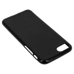 Silicone case, Glossy & matte back cover for Apple iPhone 7/ 8 – Black