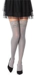 Bellivalini Collant Bas Autofixant en Microfibre Femme 60 DEN BLVFI1005 (Gris, XS/S (Taille du Fabricant: 1/2))