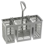 CUTLERY BASKET FOR BOSCH NEFF SIEMENS DISHWASHER SLIMLINE GREY PLASTIC TRAY CAGE