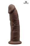 Gode Double Densité Chocolat 22,5cm - Modèle 2 - Sextoy Hyper Réaliste Silicone