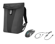 Lenovo Legion 16 Gaming Backpack GB400 + Legion M600s Qi Gaming Mouse + Legion E510 Earphones - GAMBUNDLEACCS1