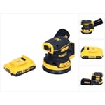 Dcw 210 n Ponceuse excentrique sans fil 18 v 125 mm Brushless + 1x batterie 2,0 Ah - sans chargeur - Dewalt