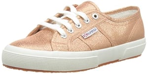 Superga 2750 LAMEW, Women’s Low-Top Sneakers, Pink (rose gold), 4.5 UK (37.5 EU)