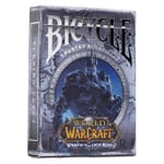 Bicycle World of WarCraft V3: Wrath of the Lich King Playing Cards - 1 Deck, Air Cushion Finish, Professional, Superb Handling & Durability, Great Gift For Card Collectors, Blue