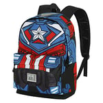Marvel Captain America Tekk Costume-Sac à dos HS FAN 2.0, Bleu