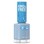 Soins visage Rimmel London  KIND   FREE nail polish 152-tidal wave blue