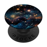 Galaxy Space Stars Pattern Graphic PopSockets Adhesive PopGrip