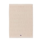 Lexington Velour Jacquard Logo Handduk 70x130 Beige