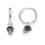 Thomas Sabo CR623-643-11 SIlver Hoop Earrings Skull face Jewellery