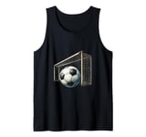 Soccer Ball Goal Graphic Tank Top