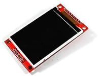 Paradisetronic.com 2.2" QVGA TFT LCD display with SPI and SD card slot for Arduino, Raspberry Pi