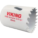 Viking hullsag, HSS, 8% kobolt, bimetall, uten holder, 35 mm