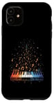 iPhone 11 Cosmic Piano Keyboard Case