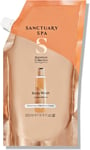 Sanctuary Spa Shower Gel Refill Pouch, No Mineral Oil, Cruelty Free, Natural & 