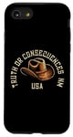 Coque pour iPhone SE (2020) / 7 / 8 Truth or Consequences Nouveau Mexique Style vieilli