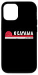 Coque pour iPhone 12/12 Pro Okayama Japan Vintage Retro Design for Culture Fans