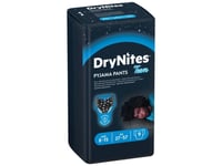 Huggies Drynites Pyjama Pants, Pojke, Byxblöja, 27 Kg, 57 Kg, Multifärg, Kardborreband