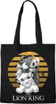 DISNEY TOTE BAG ROI LION», REFERENCE : BWDLIONBB001, NOIR, 38 X 40 CM