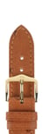 Hirsch Strap Massai Ostrich Goldbrown Large 18mm