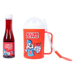 Slush Making Cup & Original Cherry Syrup Set