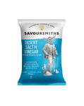 Savoursmiths Desert Salt and Vinegar English Potato Crisps 150g x 12 Multi Pack | Luxury Hand Cooked British Crisps | Skin on Crisps | Made from Home Grown Potatoes | Gluten & MSG Free | non-GMO