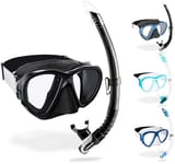 Cressi Fiji & Gamma - Combo Set Mask & Snorkel Unisex Adult