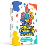 Oh Happy Games - Connais-tu Vraiment ta Famille? Le Jeu Familial délirant Plein de devinettes, quizz et défis pour découvrir Qui connait Le Mieux la Famille!