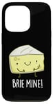 Coque pour iPhone 13 Pro Jeu de mots amusant au fromage Brie Mine