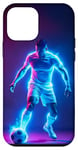 Coque pour iPhone 12 mini Joueur de foot & ballon fan de football passionné de foot