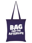 Tote Bag - Bag For The Afterlife Purple 38x42cm