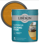 LIBERON SUPERIOR DECKING STAIN LIGHT OAK 5L