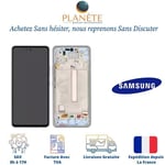 Original Ecran Complet LCD Vitre tactile Bleu Avec Châssis Samsung A53 5G A536