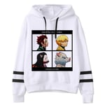 (S515)Kimetsu No Yaiba Miesten/naisten Hupparit Anime Unisex Harajuku Aesthetic 90s collegepaita Ulzzang Graphic Casual Miesten huppari SHRY