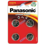 4 x PANASONIC CR2016 3V Lithium Battery EXP 2026 DL2016 Car Key Fob Coin Cell