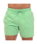 Lacoste Mens Swim Shorts in Green - Size Small