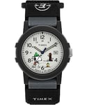 Timex Expedition X Peanuts Beagle Scout Camper Men's 40 mm Fabric Strap Watch TW4B29100