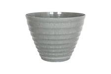 Plant Avenue Plastic Plant Pot, Grey, 40cm Dia