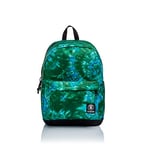 Invicta Backpack, CARLSON TIE&DYE Eco-friendly Knapsack, Book Bag, for Teen, Girls&Boys, Large Capacity, For School, Sport, Free Time, with Side Pockets & Laptop Sleeve, Italian Design, green