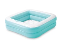 Piscine gonflable carrée Bleu - Intex