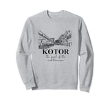 Kotor The Pearl Of The Mediterranean Montenegro Budva Bay Sweatshirt