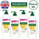 Palmolive Naturals Milk & Honey Moisturising Shower Cream 750ml - Pack of 4