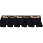 CR7 Cristiano Ronaldo 5P Organic Cotton Trunks Svart/Guld bomull XX-Large Herre