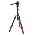 3 Legged Thing PUNKS Corey 2.0 Tripod Kit Black/Copper with Airhed Trinity Multi Use Pan/Tilt Head